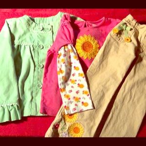 Girls Janie and Jack Gymboree Lot 3t